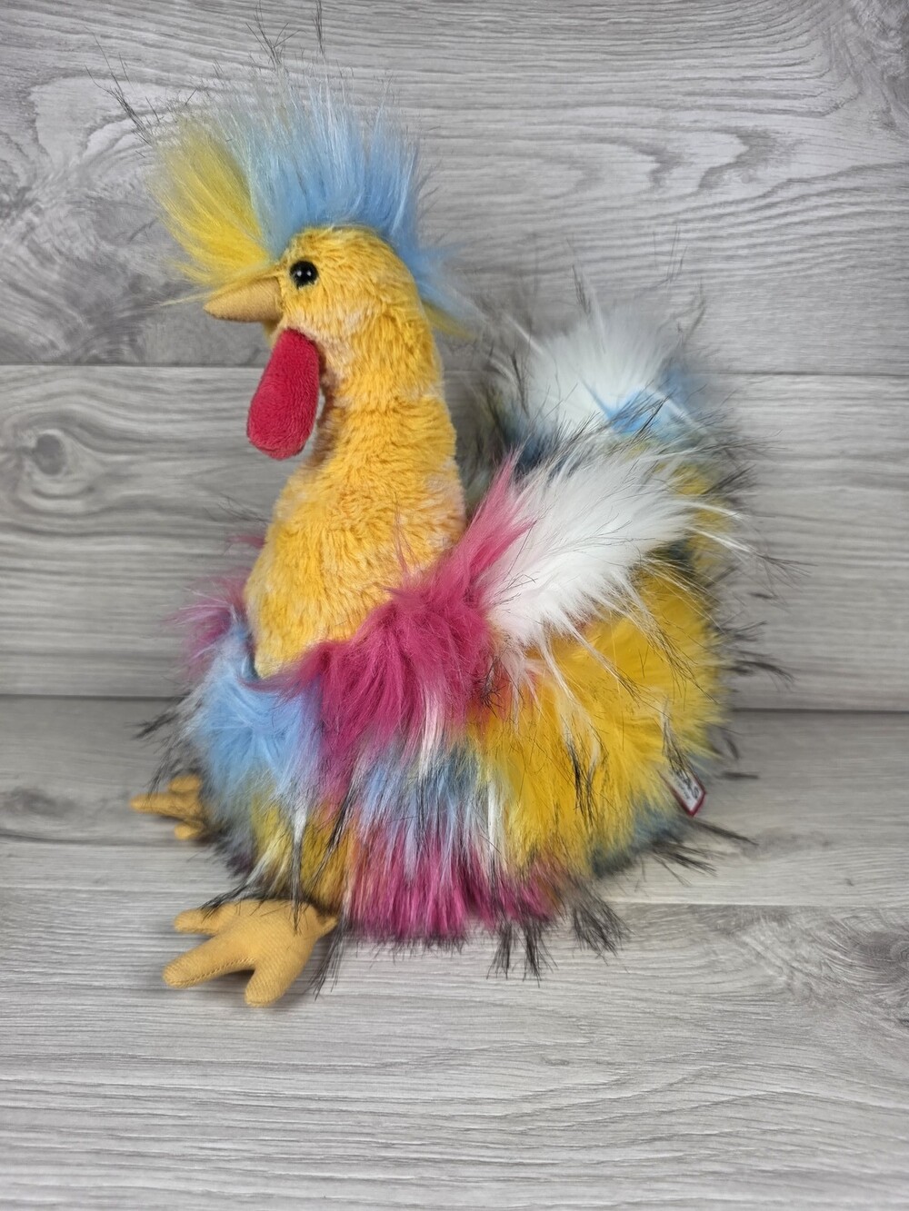Douglas Cuddle Toys Plush Rooster Toy Colorful Soft Stuffed Animal SU66